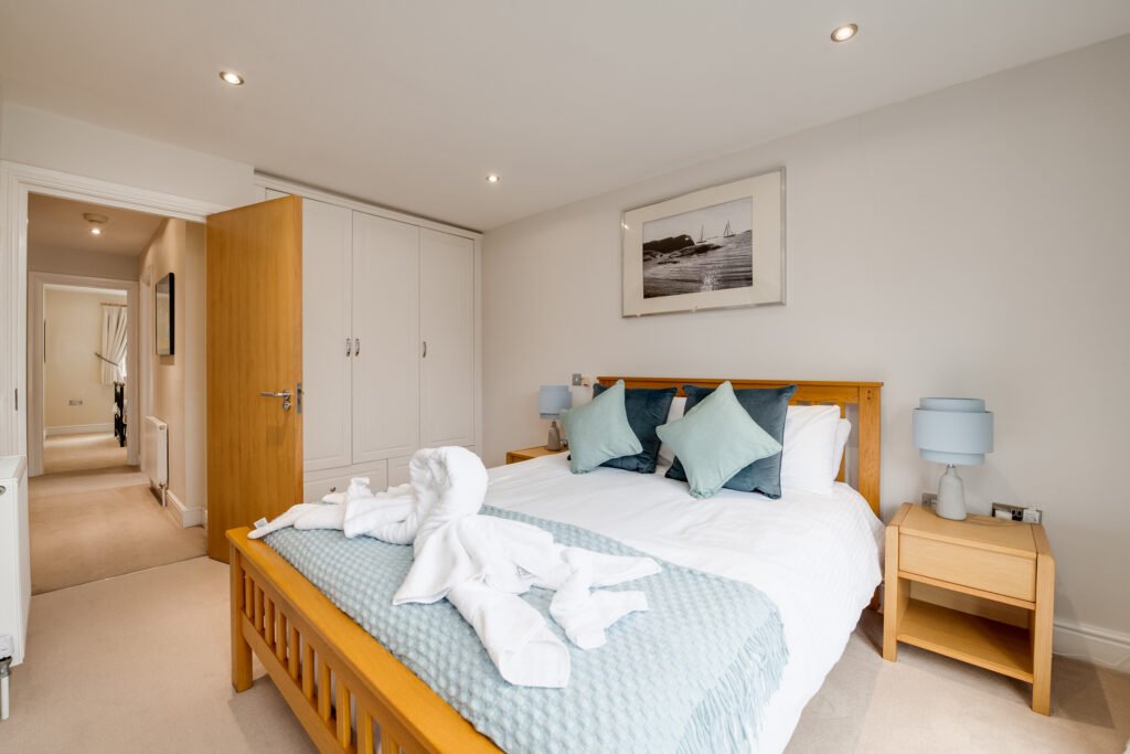 Master Bedroom - Salterns Rest at Effortless Stay Luxury Business & Leisure Stays & Serviced Accommodation Poole